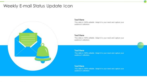 Weekly E Mail Status Update Icon