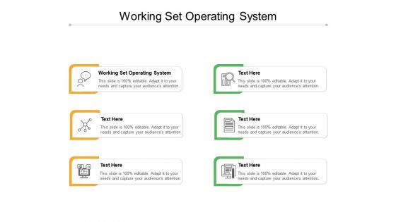 Working set operating system ppt powerpoint presentation model icon cpb